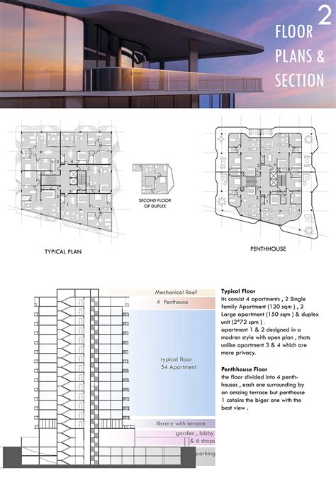 Ad1 High Rise Apartment Building 3 Images Behance