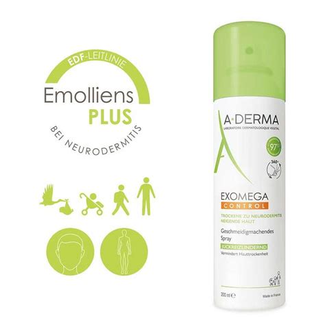 A Derma Exomega Control Spray 200 Ml Bei APONEO Kaufen