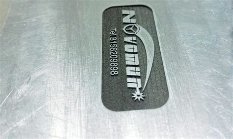 Grabado En Aluminio Con Laser Novomun