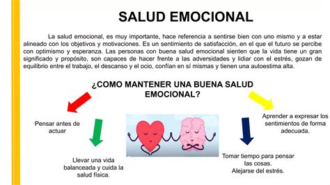 SALUD MENTAL FÍSICA Y EMOCIONAL PPT