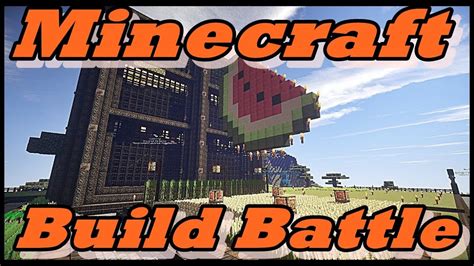 Minecraft Build Battle Битва строителей Youtube