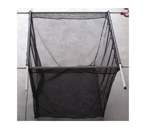 Machined Fish Cage Black Fryma Mesh Collins Nets