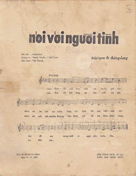 Sheet N I V I Ng I T Nh Song Lyric Sheet Chords Vip