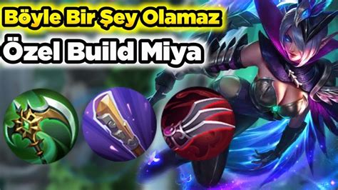 Yeni Özel Build İle Miya Sınırsız Saldırı Hızı Minyon Keser Gibi Rakip