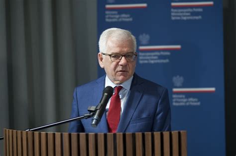 Konsultacje Z Udzia Em Ministra Spraw Zagranicznych Jacka Czaputowicza