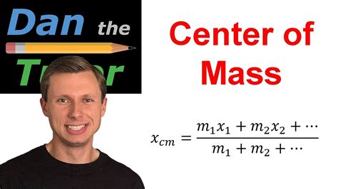 How To Find Center Of Mass Physics Youtube