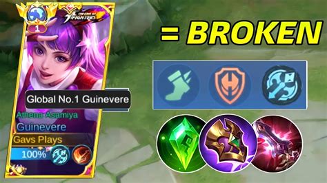 Guinevere Broken Build And Emblem Set Guinevere Best Build