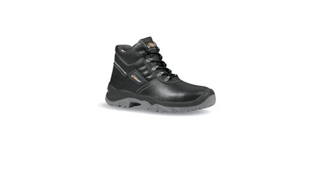 Bc10033 39 Upower Style And Job Unisex Black Stainless Steel Toe Capped