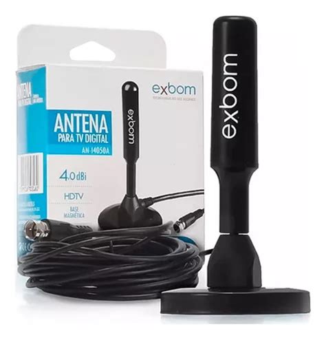 Antena Digital Amplificada Hdtv Interna E Externa 5 Metros MercadoLivre