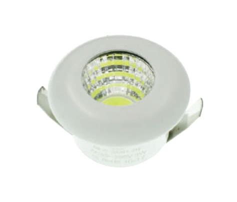 SPOT EMBUTIR COB 3W MINI 3000K REDONDO Zero 41 Led