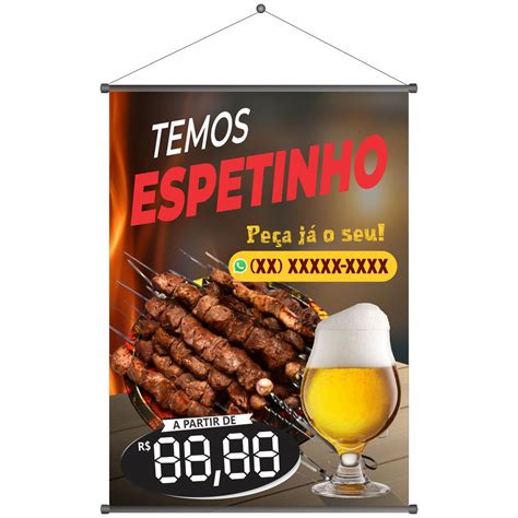 Banner Temos Espetinho Kradesivos