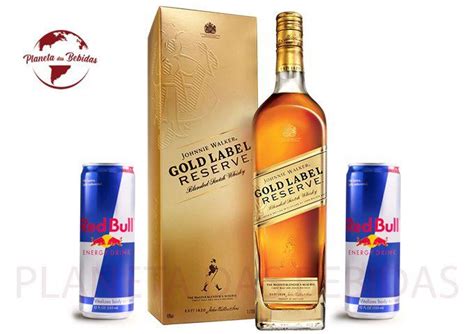 Combo Whisky Johnnie Walker Gold Label Reserve Ml Energ Tico