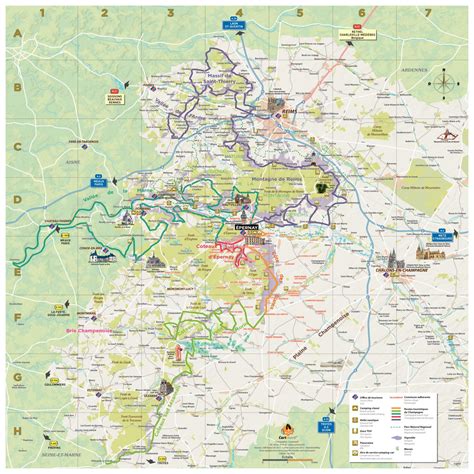 Calaméo Carte touristique 2022 Epernay en Champagne