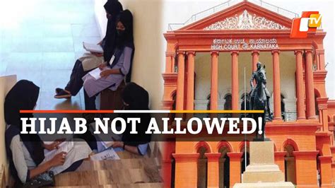 No Hijab Or Religious Symbols Till Further Orders Karnataka Hc