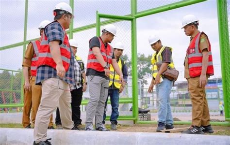 Revitalisasi Lapangan Gajah Mada Medan Masuk Tahap Finishing