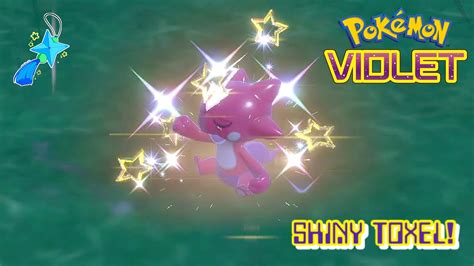 Pokémon Violet RANDOM ENCOUNTER SHINY TOXEL YouTube