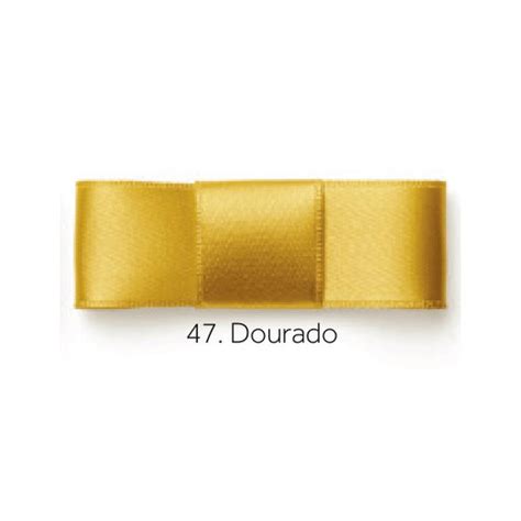 Fita De Cetim Dourado 10mm X 10 Metros Produtos Elo7