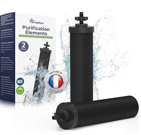 Weeplow O Pure Filtres Pour Syst Mes De Filtre Eau Par Gravit