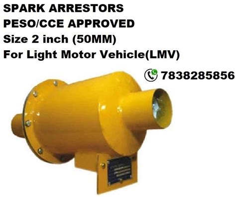 Buy PESO/CCEO Certified Spark Arrestor – Safety-India