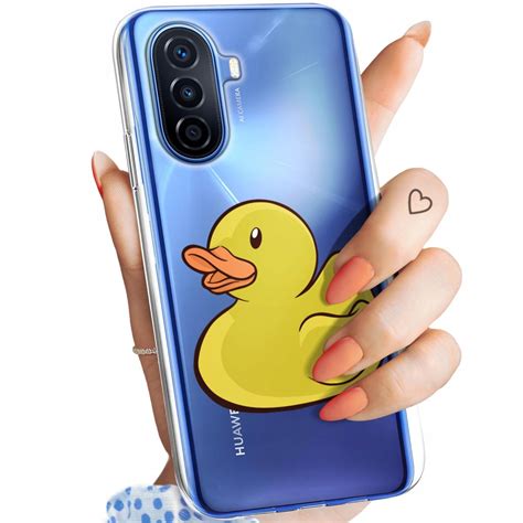 Etui Do Huawei Nova Y70 Wzory Bez Tła Naklejki Sticker Obudowa