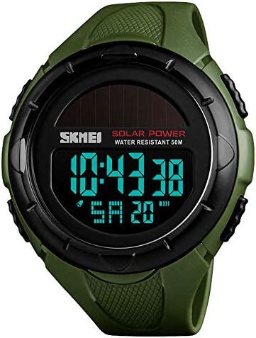 Skmei Herren Solar Digital Sportuhr M Wasserdicht Milit R Outdoor