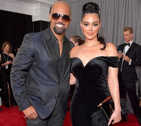 Actor Shemar Moore Shows Off His New Stunning Girlfriend Anabelle Acosta At The 2018 Grammy