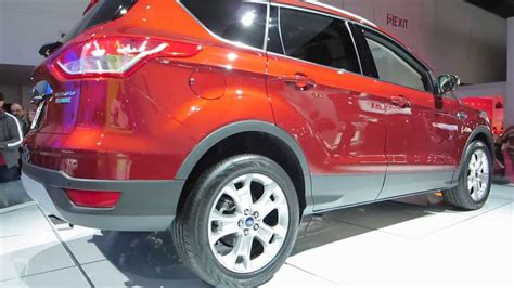 2014 Ford Escape Titanium At The 2014 Naias Auto Show Youtube