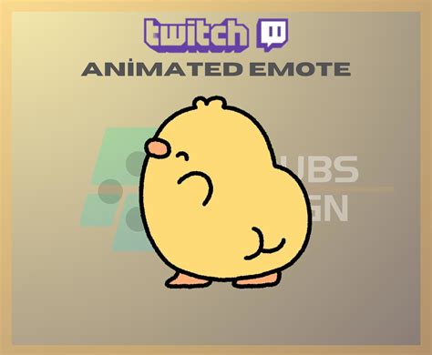 Animated Twitch Emote, Duck Twerk Emote, Chick Thicc Emote, Booty Emote ...