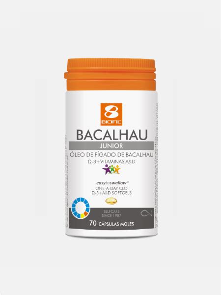 Aceite De H Gado De Bacalao Junior C Psulas Biofil