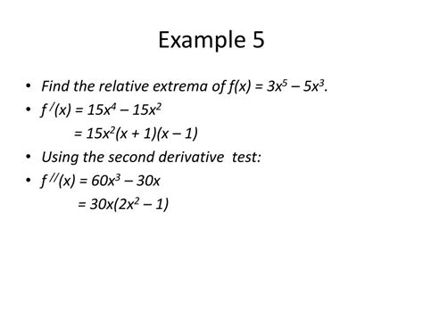 Ppt Relative Extrema Graphing Polynomials Powerpoint Presentation