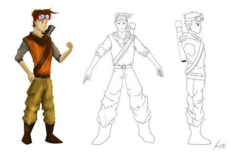 Character Design In 2d By Dede23 On Deviantart