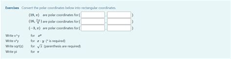 Solved We say that (r,θ) are polar coordinates for | Chegg.com