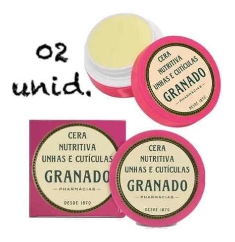 Granado Pink Cera Nutritiva Hidrat Unhas E Cut Culas G Mercadolivre