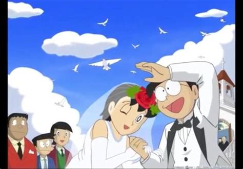 Doraemon Nobita Wedding With Shizuka