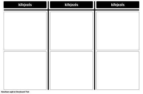 3 Oszlop T Chart Sablon Storyboard By Hu Examples