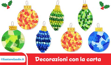 Natale Lavoretti Schede Didattiche Attivit Per Bambini Festoni