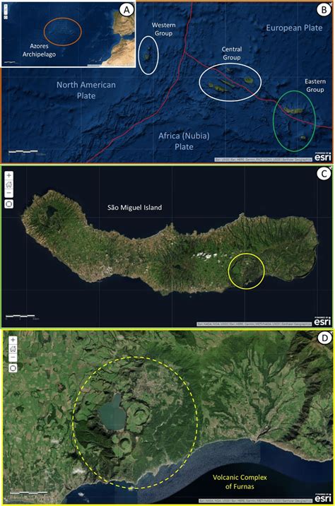 map   azores archipelago  location   azores archipelago