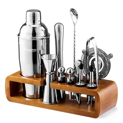 Buy KITESSENSU Mixology Bar Kit With Stand Complete 11 Piece Cocktail