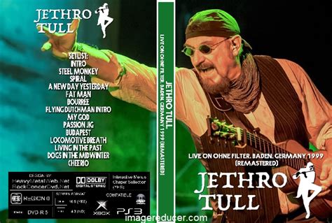 Bands J Jethro Tull Jethro Tull Live On Ohne Filter Baden Germany 1999 Dvd Remastered