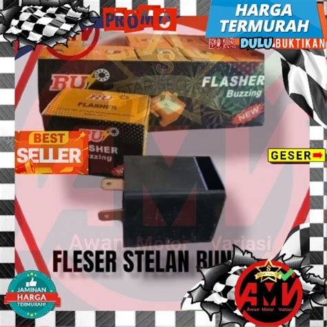 Jual FLASHER BUNYI Lampu Sein Kedip Atau Kedip Cepat Bunyi Flasher