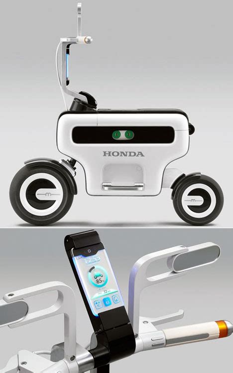 With Portable Scooter Concept Honda Goes Back To The Future Core77