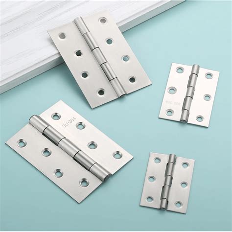 Stainless Steel Thick Mini Hinges Cabinet Micro Swing Hinges Door