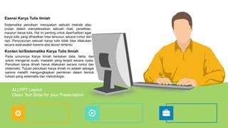 Rancangan Karya Tulis Ilmiah Sesuai Dengan Sistematika Penelitian Ppt