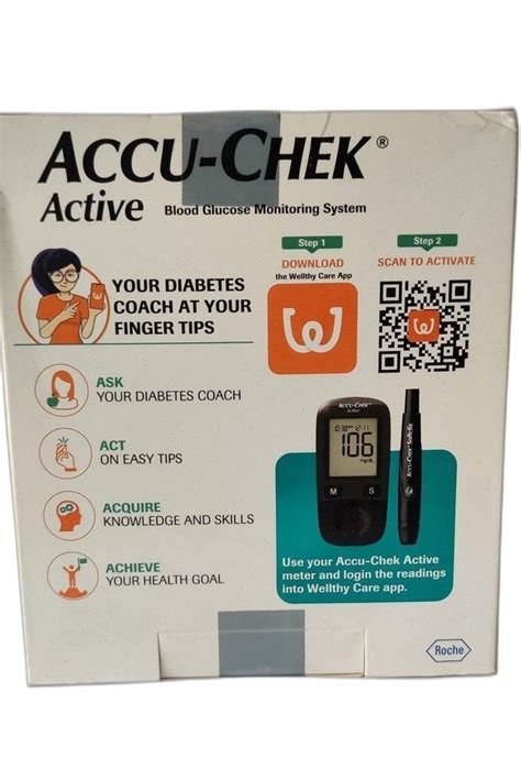 Mg Dl Accu Chek Active Blood Glucose Meter For Hospital Days At