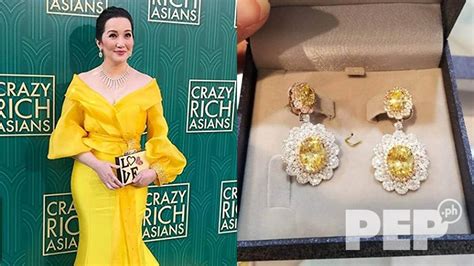 Spotlight On Kris Aquinos Multi Million Peso Jewelry At Crazy Rich