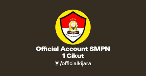 Official Account Smpn 1 Cikut Instagram Tiktok Linktree