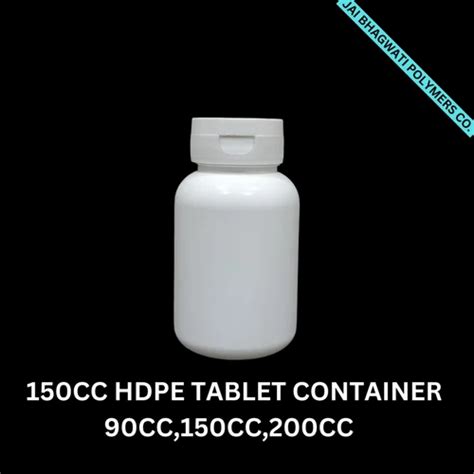 100 Ml 150 Cc Pharmaceutical Hdpe Tablet Bottle At 6 50 Piece In