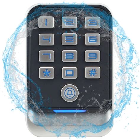 Single Door Touch Keypad Standalone Access Controller With User