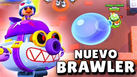 Asi Es El Nuevo Brawler Hank Sneak Peek De Brawl Stars Youtube