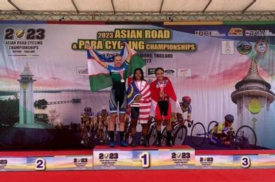 Asian Road Cycling Championships Malaysias Kun Pan Creates